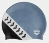 Шапка для плавання Arena ICONS TEAM STRIPE CAP сірий, чорний Уні OFSM - 1