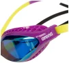 Окуляри для плавання Arena AIR-SPEED MIRROR фіолетовий, жовтий Уні OSFM - 2