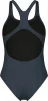 Купальник закритий для жінок Arena TEAM SWIMSUIT SWIM PRO SOLID темно-сірий Жін 40 - 2