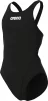 Купальник закритий для дівчат Arena TEAM SWIMSUIT SWIM TECH SOLID чорний Діт 128 см - 1