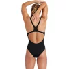 Купальник закритий для жінок Arena WOMEN'S TEAM SWIMSUIT SWIM PRO чорний, білий Жін 40 (L) - 2