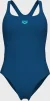Купальник закритий для жінок Arena SOLID SWIMSUIT CONTROL PRO BAC синій 36 (005910-850) - 1