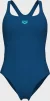 Купальник закритий для жінок Arena SOLID SWIMSUIT CONTROL PRO BAC синій 36 (005910-850) - 1