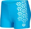 Плавки-шорти для хлопчиків Arena KIKKO V SWIM SHORT GRAPHIC блакитний, білий дитячий 128 см (006720-801) - 8