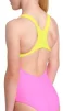 Купальник для дівчат Arena KIKKO V SWIMSUIT SWIM PRO BACK фіолетовий, жовтий Діт 128 см - 3