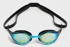 Окуляри для плавання Arena COBRA EDGE SWIPE MIRROR чорний, бірюзовий Уні OSFM - 2