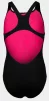 Купальник для дівчат Arena PALETTE SWIMSUIT SWIM PRO BACK рожевий, чорний, мультикольор Діт 116 см - 4