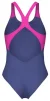 Купальник закритий для жінок Arena SPIDER WEB SWIMSUIT V BACK рожевий Жін 38 - 4