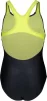Купальник закритий для дівчат Arena DIM LIGHT SWIMSUIT SWIM PRO BA чорний, жовтий дитячий 128 см (008104-560) - 7