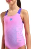 Купальник закритий для дівчат Arena DIM LIGHT SWIMSUIT SWIM PRO BA рожевий, фіолетовий дитячий 164 см (008104-980) - 3