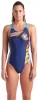 Купальник закритий для жінок Arena DREAMHLINE SWIMSUIT V BACK темно-синій Жін - 4