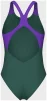 Купальник закритий для жінок Arena BRIGHT GLARE SWIMSUIT V BACK зелений Жін 42 - 2