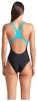 Купальник закритий для жінок Arena VIBRANT SWIMSUIT SWIM PRO BACK чорний Жін 38 - 7