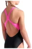 Купальник для дівчат Arena RHYTHM SWIMSUIT V BACK L чорний, рожевий Діт 116 см - 5
