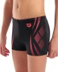 Плавки-шорти для хлопчиків Arena POSEIDONIA SWIM SHORT чорний, кораловий дитячий 128 см (009008-504) - 3