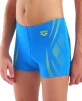 Плавки-шорти для хлопчиків Arena POSEIDONIA SWIM SHORT блакитний, жовтий дитячий 164 см (009008-806) - 4