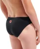 Плавки-сліпи для хлопчиків Arena POSEIDONIA SWIM BRIEFS чорний, кораловий дитячий 128 см (009009-504) - 8