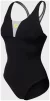 Купальник закритий для жінок Arena SWIMSUIT CONTROL PRO SOLID чорний Жін 38 - 3