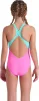 Купальник закритий для дівчат Arena TALES SWIMSUIT V BACK рожевий, бірюзовий дитячий 164 см (009085-980) - 2