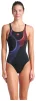 Купальник закритий для жінок Arena RIPPLES SWIMSUIT U BACK B чорний Жін 42 - 4