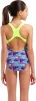 Купальник закритий для дівчат Arena CANDIES SWIMSUIT SWIM PRO BACK мультиколор дитячий 128 см (010285-760) - 2