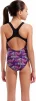 Купальник закритий для дівчат Arena CANDIES SWIMSUIT SWIM PRO BACK мультиколор дитячий 128 см (010285-990) - 2