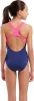 Купальник закритий для дівчат Arena LOGO SWIMSUIT SWIM PRO синій дитячий 128 см (010287-590) - 2