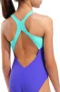 Купальник закритий для дівчат Arena GRAPHIC SWIMSUIT V BACK фіолетовий, рожевий дитячий 164 см (010407-880) - 5