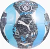 М'яч футбольний Puma MCFC Prematch Ball сірий, блакитний 5 (084548-74) - 2