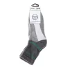 Шкарпетки Sergio Tacchini 3-pack сірий, білий, зелений Уні 36-40 - 2
