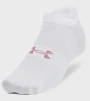 Шкарпетки Under Armour Essential No Show 3pk білий Уні MD - 3