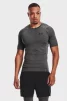 Футболка компресійна Under Armour HG Armour Comp SS Сірий Чол LG - 1