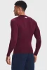 Лонгслів UA HG Armour Comp LS бордовий Чол SM - 3