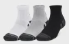 Шкарпетки Under Armour Performance Tech 3pk Qtr сірий Уні LG - 1