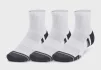 Шкарпетки Under Armour Performance Tech 3pk Qtr білий Уні MD - 1