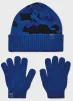 Набір шапка і рукавички Under Armour B Beanie/Glove Combo синій, червоний Діт OFSM - 1