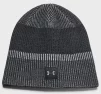 Шапка Under Armour Launch Reflective Beanie чорний Уні OSFM - 1