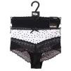 Труси Infinitif SHO SHORT F чорний, білий Жін S - 1