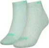 Шкарпетки Puma QUARTER 2P WOMEN м'ятний Уні 39-42 - 2