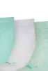 Шкарпетки Puma KIDS QUARTER 3P білий, м'ятний Діт 39-42 - 2