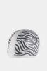 Шапка для плавання Arena REVERSIBLE CAP чорний, білий Уні OSFM - 4