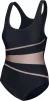 Купальник закритий для ок AqUnder Armour Speed Swimsuit STELLA LADY 62958 чорний, золотистий 40 (299-07) - 1