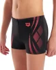 Плавки-шорти для хлопчиків Arena POSEIDONIA SWIM SHORT чорний, кораловий дитячий 164 см (009008-504) - 3