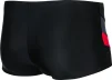 Плавки-боксери для овіків Aqua Speed ARON 7126 чорний, червоний M (74-80 см) (338-16) - 2