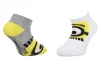 Шкарпетки MINIONS SOCKS 2P сірий, білий Діт 27-30, арт.36775-1 - 1