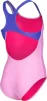 Купальник закритий для дівчат Arena DIM LIGHT SWIMSUIT SWIM PRO BA рожевий, фіолетовий дитячий 128 см (008104-980) - 9