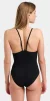 Купальник закритий для жінок Arena MESH PANELS SWIMSUIT CLOSED BA чорний Жін 44 - 8