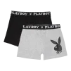 Набір з 2 труси-боксери Playboy ANNYA PLAYBOY BOXERSHORT чорний, сірий Чол S - 1