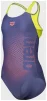 Купальник закритий для дівчат Arena DIM LIGHT SWIMSUIT SWIM PRO BA синий Діт 116 см - 3