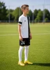 Дитяча футбольна форма X2 League (футболка+шорти), розмір L (білий/чорний) - 3
